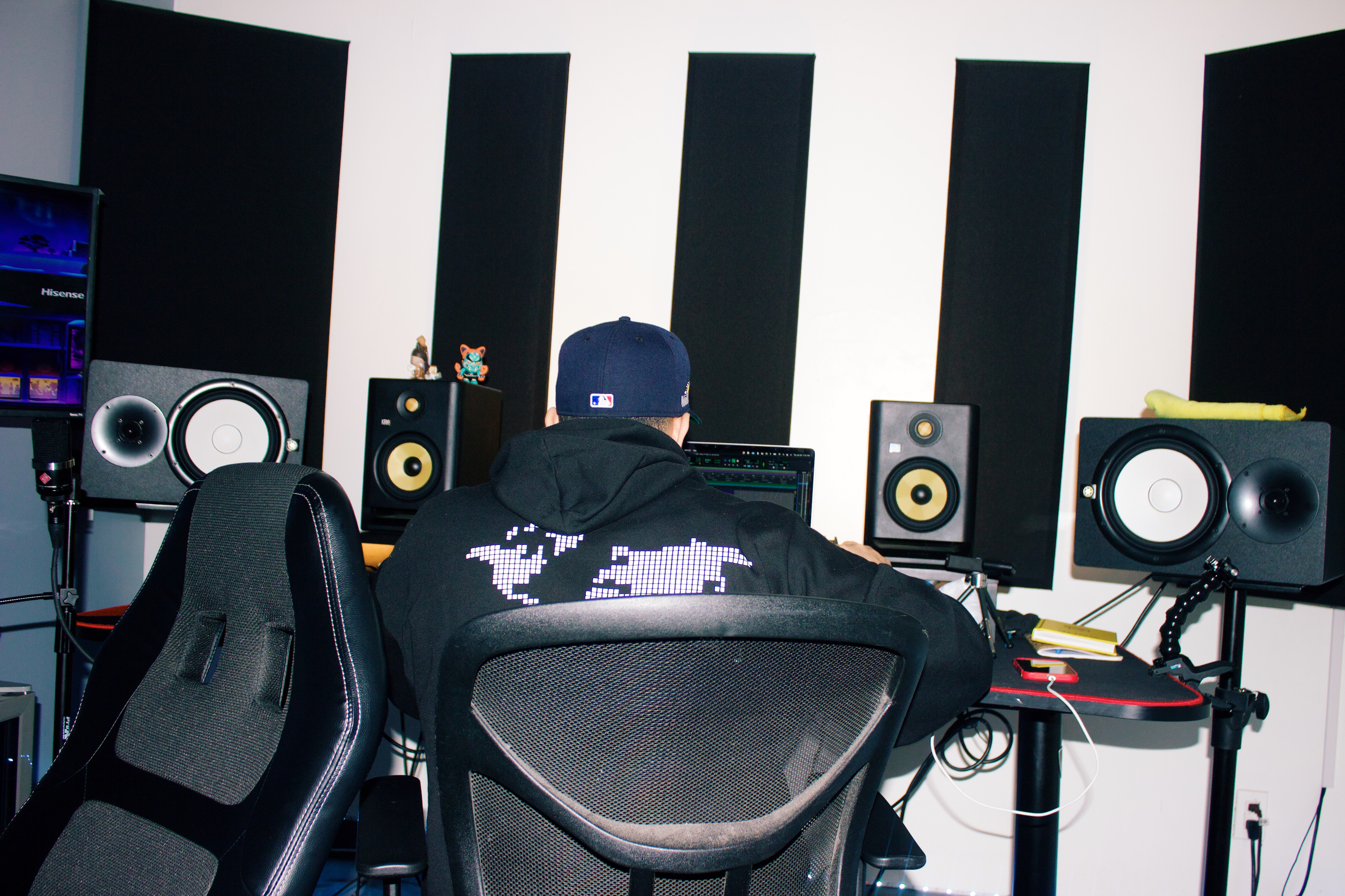 Working on music
